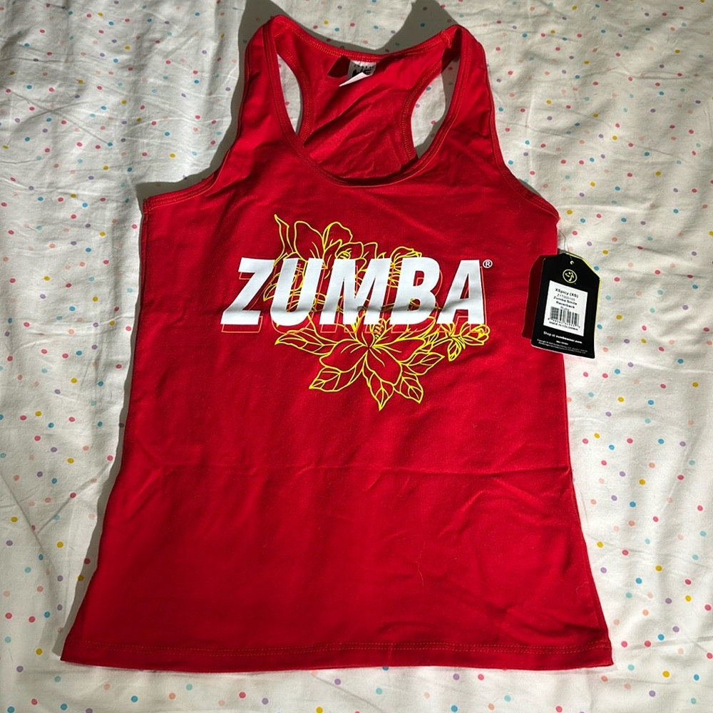 Zumba Smile Racerback Tank Top